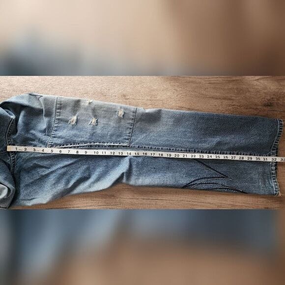 Phat Farm Men’s Jeans 36x33 Y2K Baggy Embroidered Denim Vintage 2000s - Picture 8 of 8